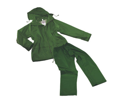 Traje de agua impermeable